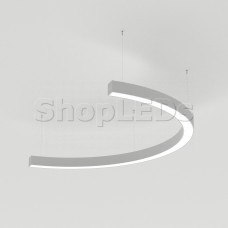 Светильник SP-LINE-HANG-ARC-C3535-D800-34W Warm3000 (WHITE, 230V) (Arlight, Металл)