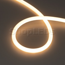 Лента герметичная MOONLIGHT-TOP-X560-D13mm 24V Warm2700 360deg (8.6 W/m, IP65, CSP, 5m, wire x1) (Arlight, Прямой вывод кабеля)