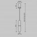 Подвесной светильник Maytoni Technical Mist SLP101PL-L300-12W3K-B