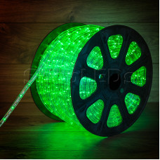 Дюралайт LED , постоянное свечение (2W) - зеленый, бухта 100м, Neon-Night, SL121-124